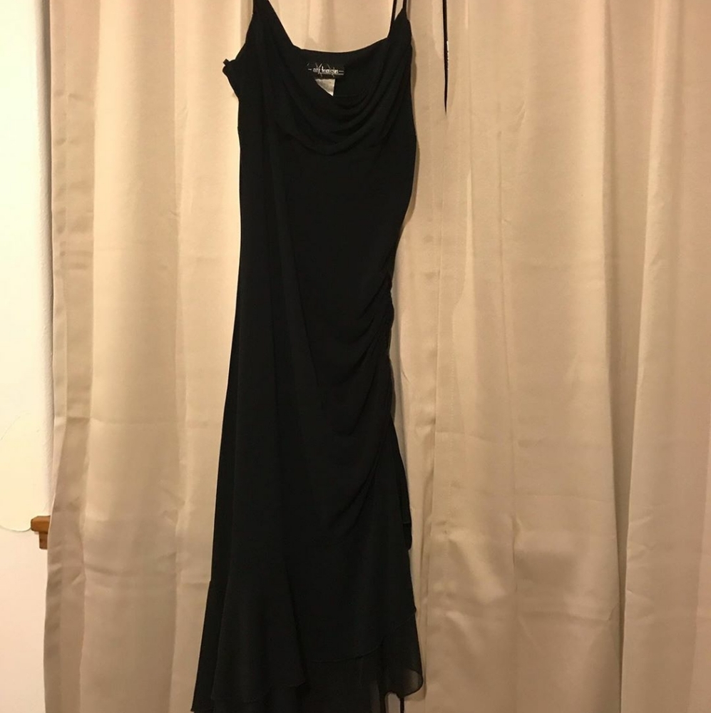 black dress